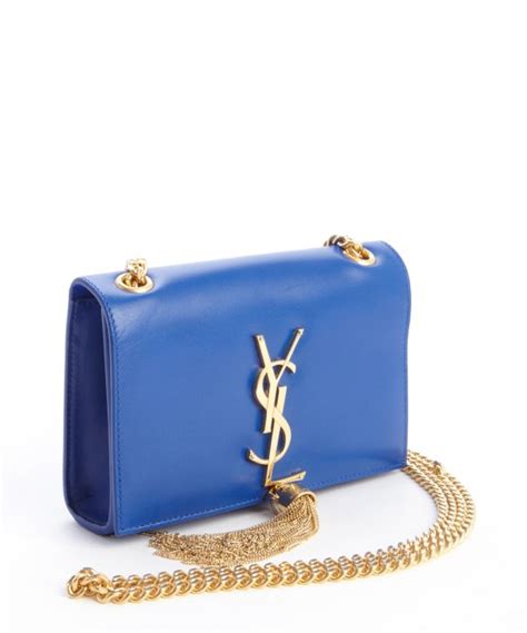 ysl light blue clutch